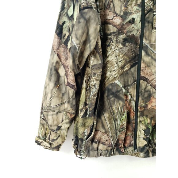 Mossy Oak Insulated Mens Camouflage Outdoor Jacket XL Polyester Crew Neck - Picture 5 of 8